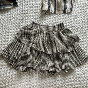 American Eagle Gingham Skort Size XS